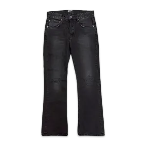Enfants Riches Déprimes Flared Distressed Jeans "Black"