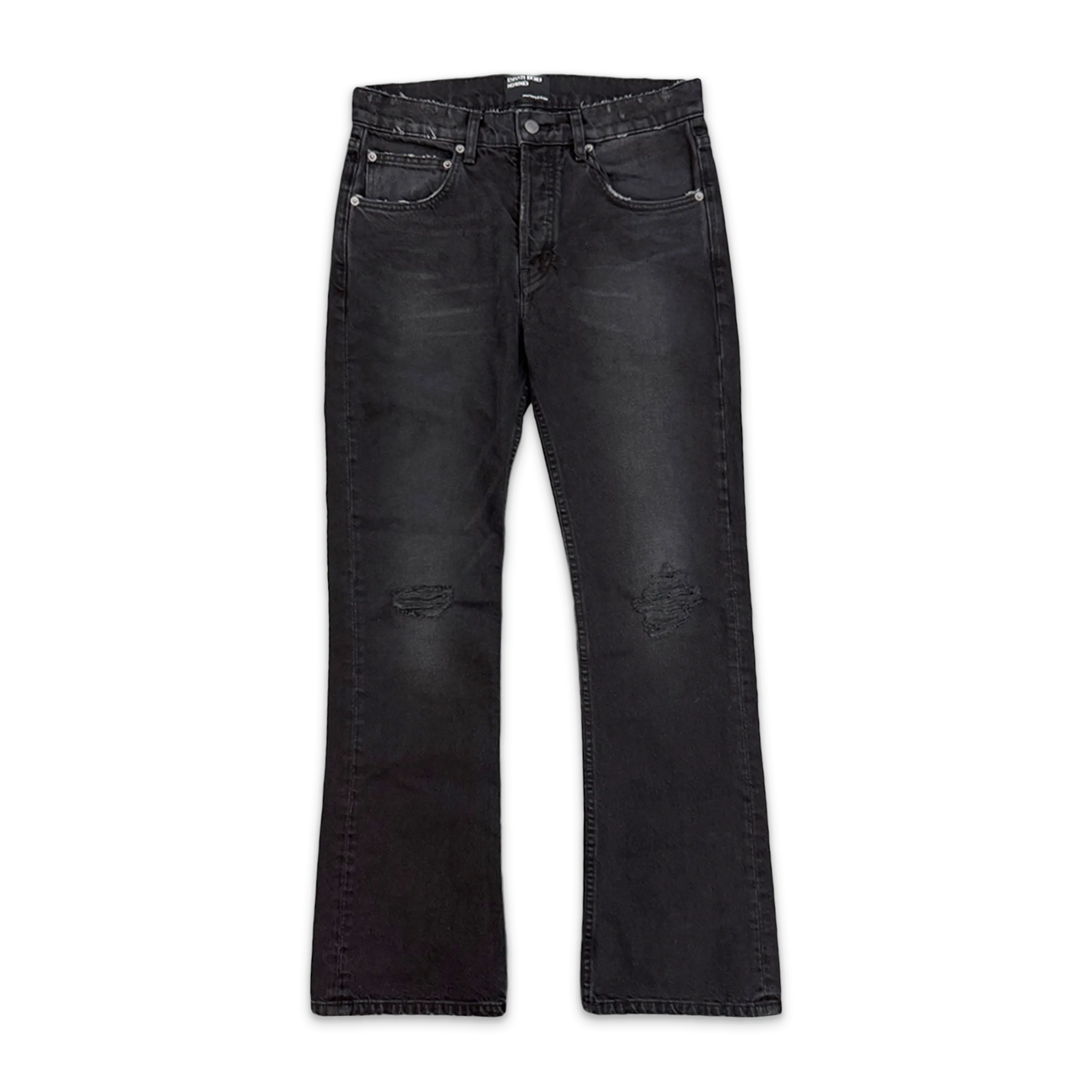Enfants Riches Déprimes Flared Distressed Jeans "Black"