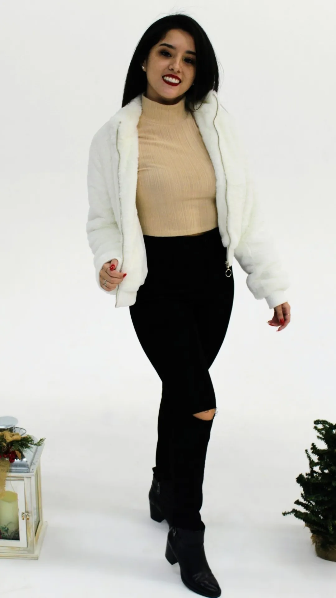 EST 1989 Black Skinny Jeans
