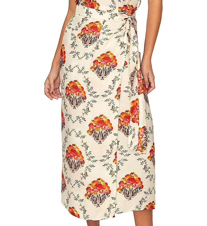 Flora 404 Camisole-Flora 427 Wrap Skirt