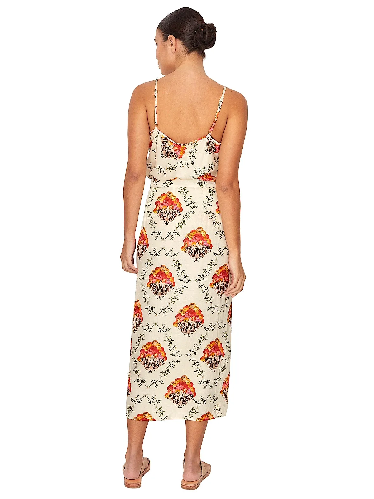 Flora 404 Camisole-Flora 427 Wrap Skirt