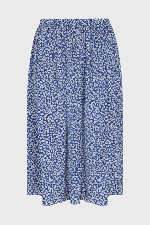 FOLIAGE PRINT SOFT SKIRT