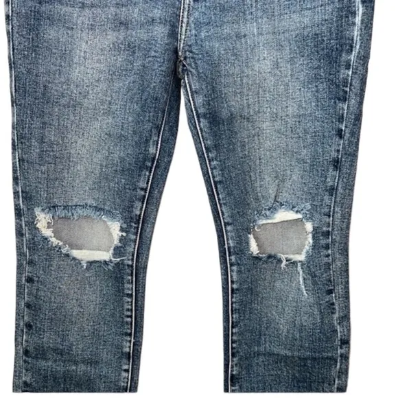 Free People Sandrine Rose The Virgin Label Distressed Jeans Size 27