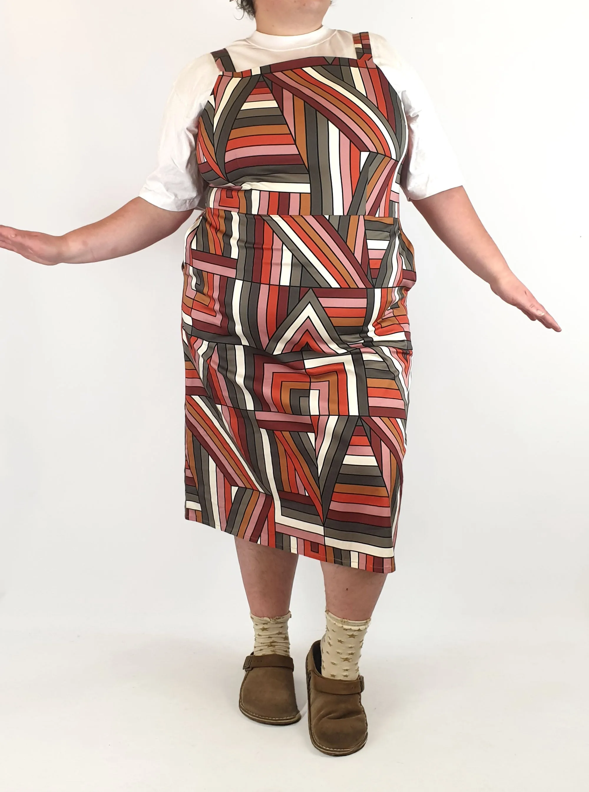 Frock Me Out unique print dress size 20