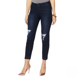 G by Giuliana Women's Plus Size Straight Leg Downtown Denim Best Friend Jeans