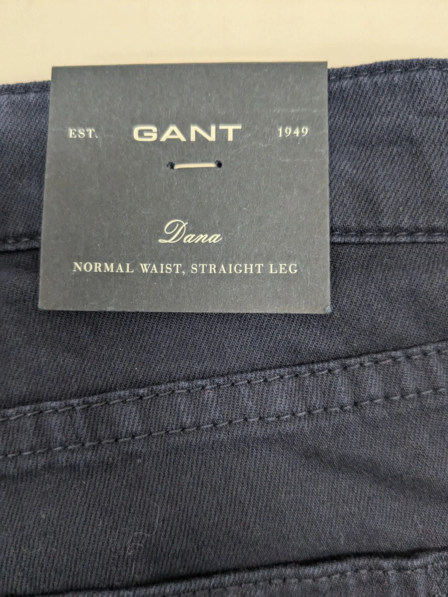 GANT Women's Evening Blue Dana Classic Colored Jeans 410044 Size 30/30