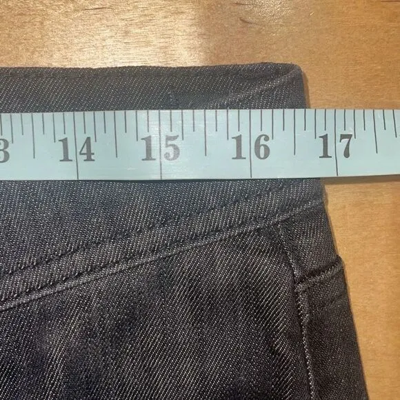 Genetic Denim Distressed Skinny Jeans Shane Size 28 Coal