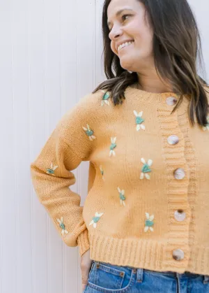 Golden Days Floral Sweater