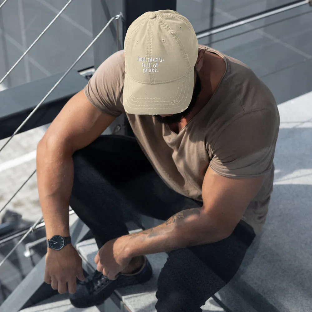 Hail Mary, Distressed Dad Hat
