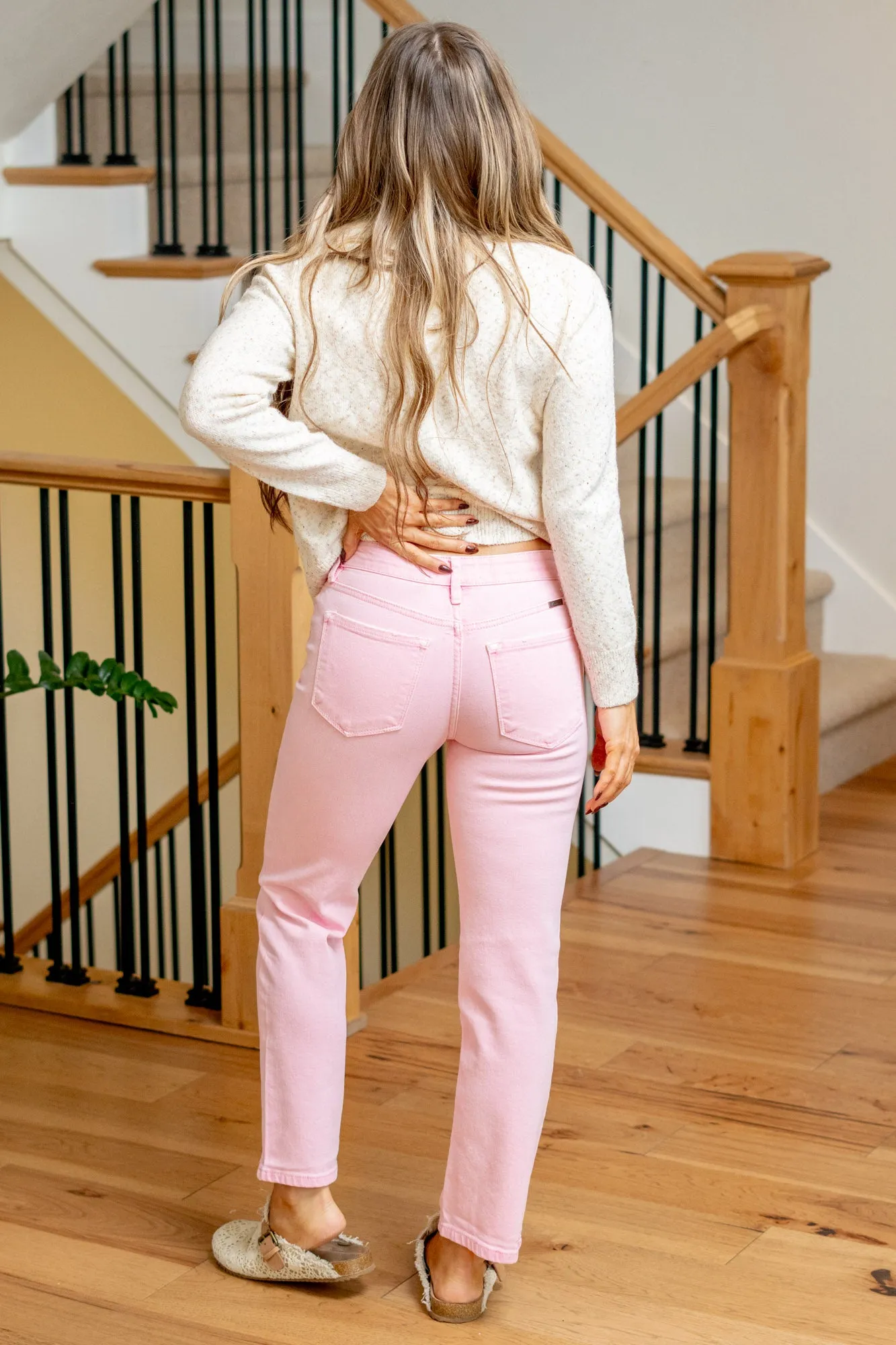 Hannah Mid Rise Straight