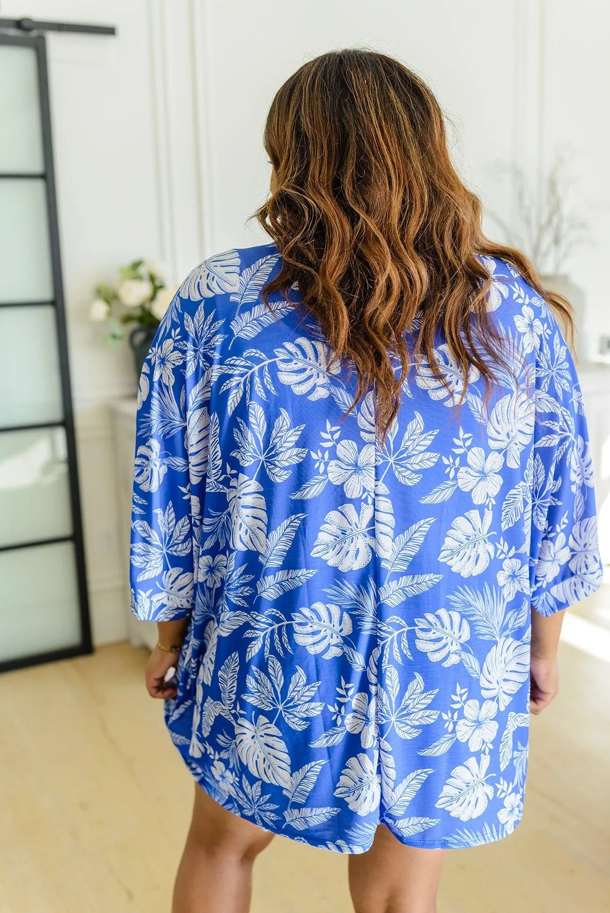 Hazel Blues® | Tropical Stories Kimono