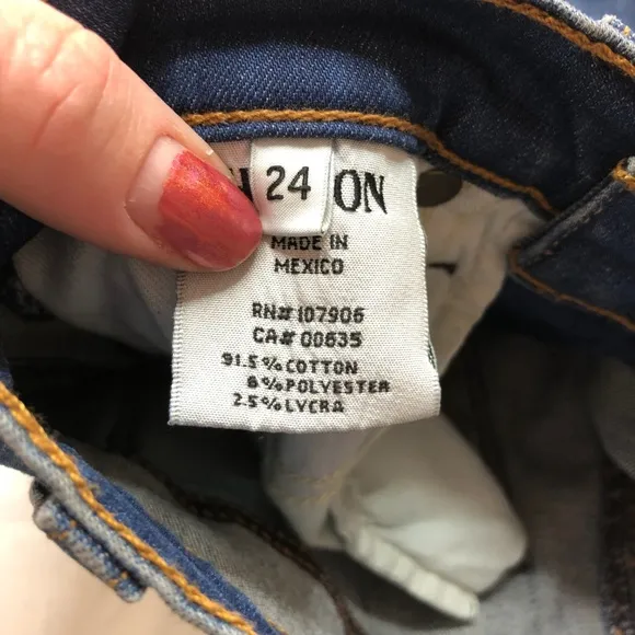 Hudson Jeans Foxy Marianne Pencil Skirt Denim Blue