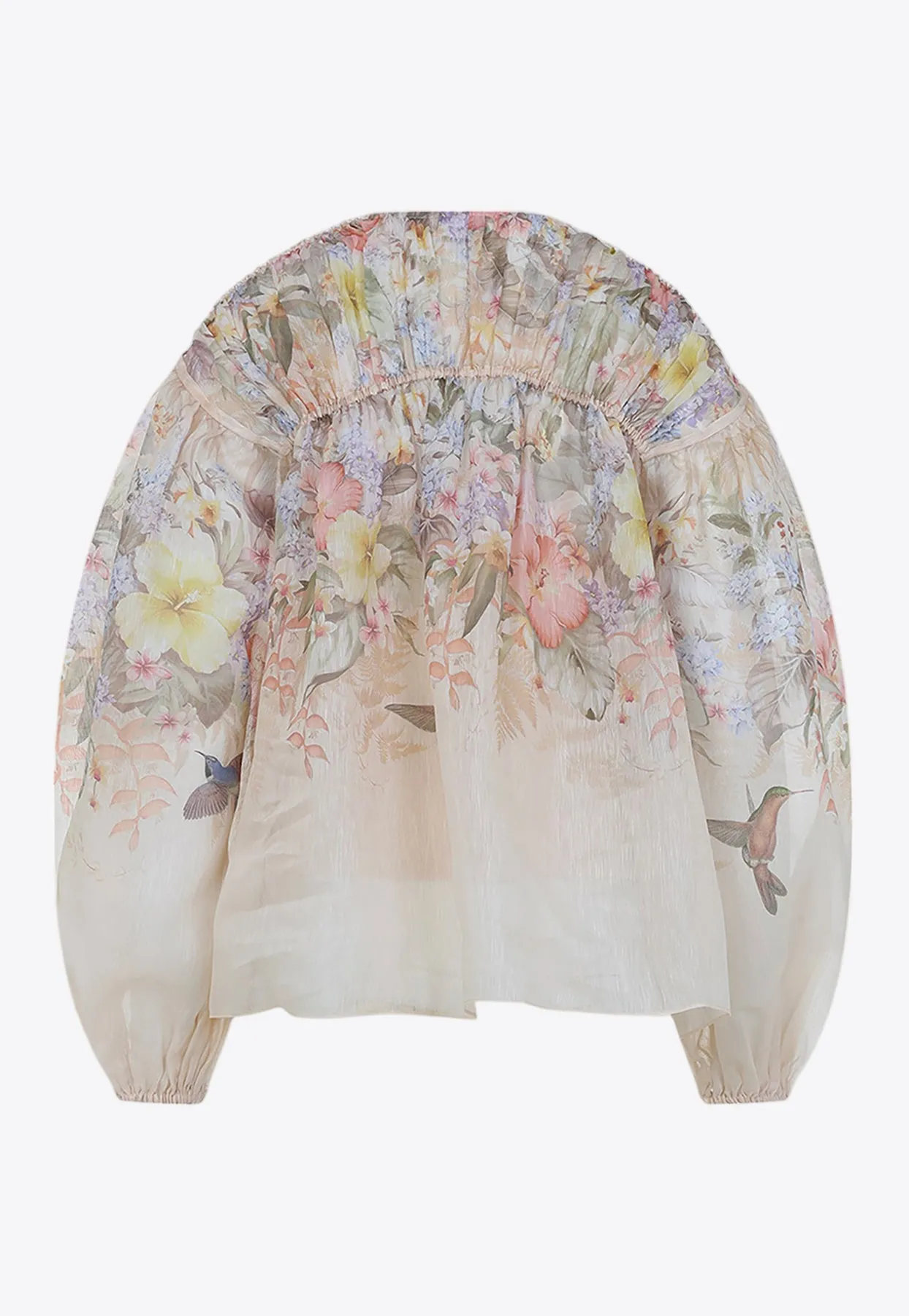 Illuminate Linen Floral Blouse