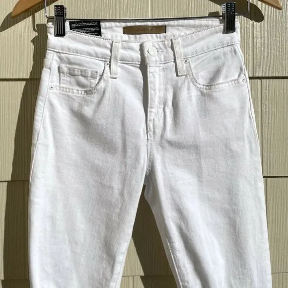 Joe's Jeans Ankle Crop Skinny Jeans Distressed