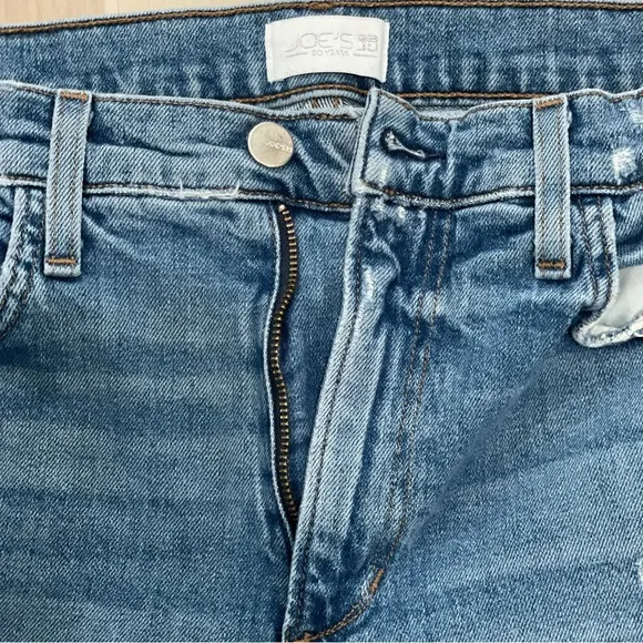 Joe's Jeans Women's 29 The Luna High Rise Cigarette Ankle Stretch Raw Hem