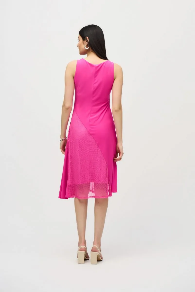 Joseph Ribkoff Asymmetrical Sleeveless A-Line Dress 242110