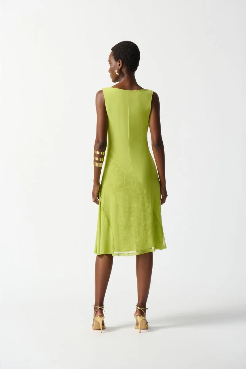 Joseph Ribkoff Asymmetrical Sleeveless A-Line Dress 242110