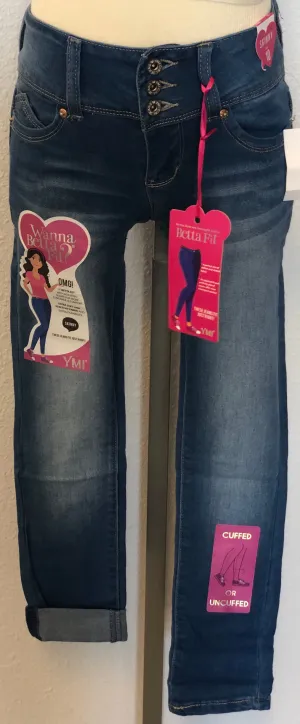 K WBF ROLLED CUFF SKINNY