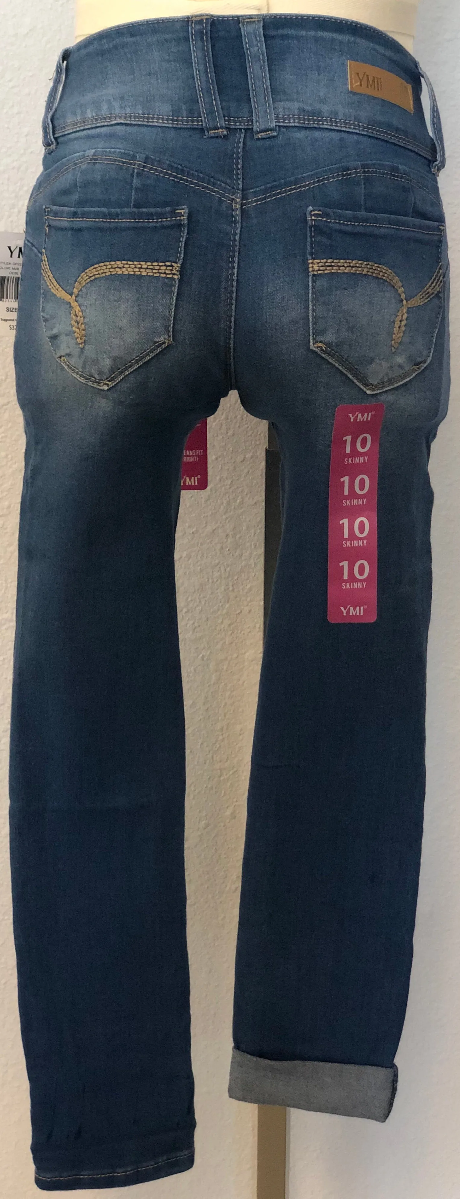 K WBF ROLLED CUFF SKINNY