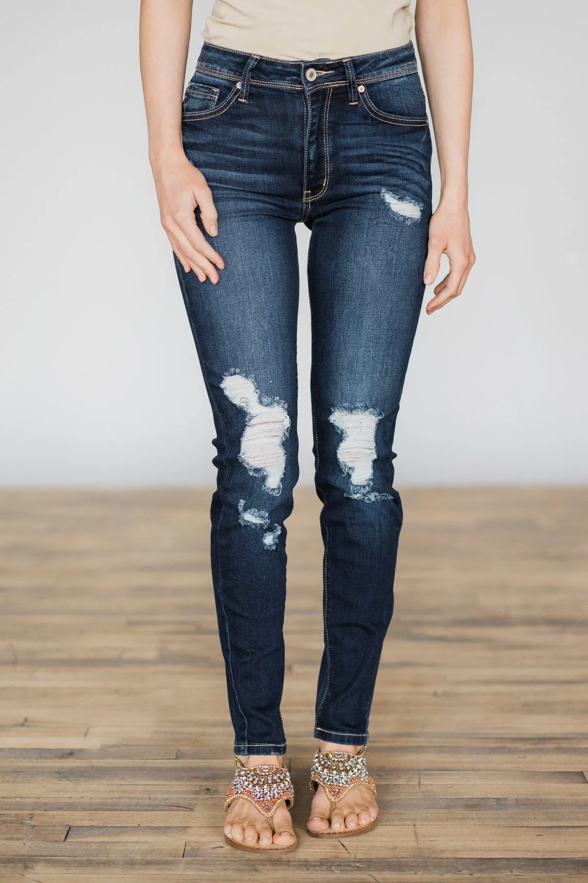 Kan Can Jeans ~ Rosey Wash