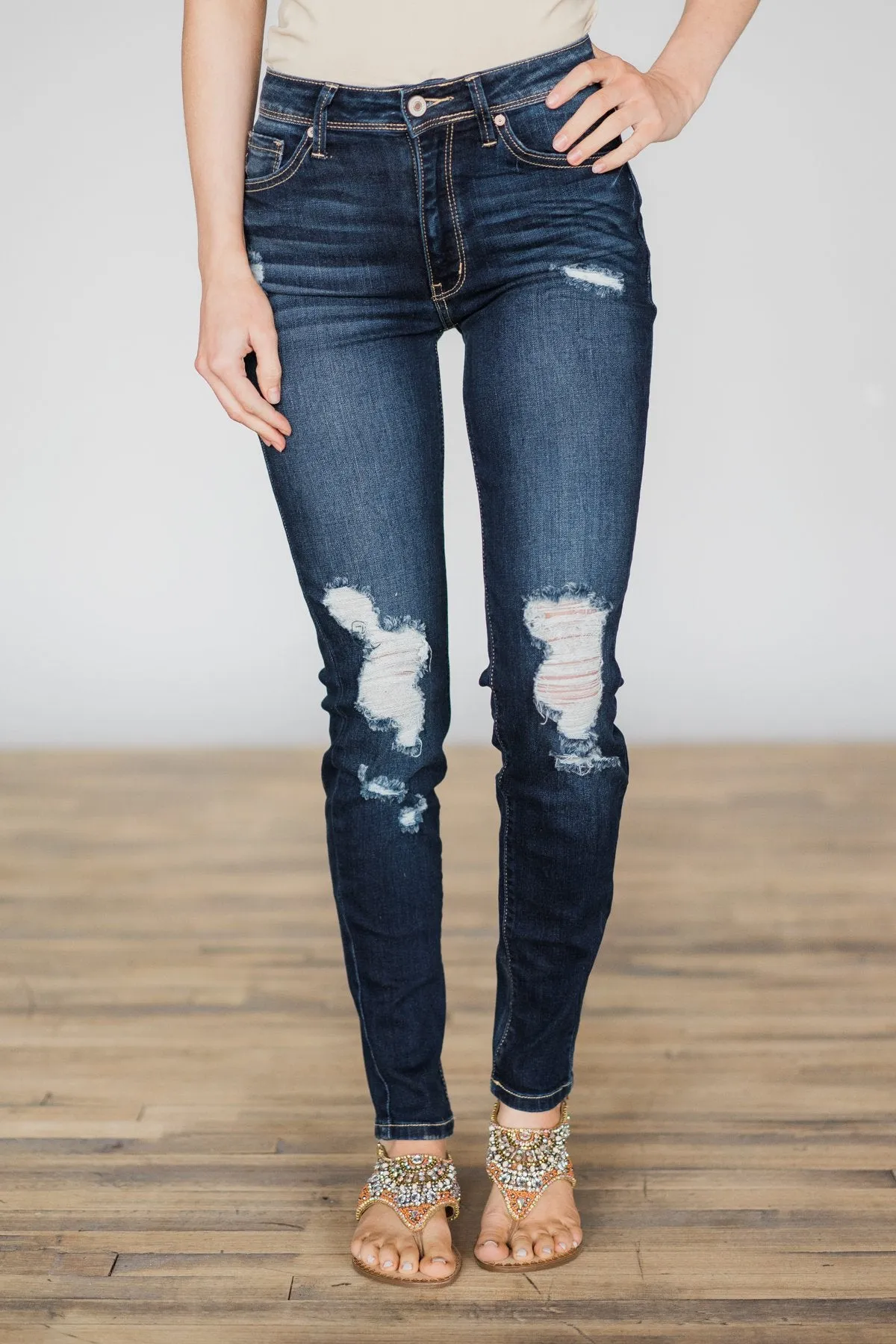 Kan Can Jeans ~ Rosey Wash