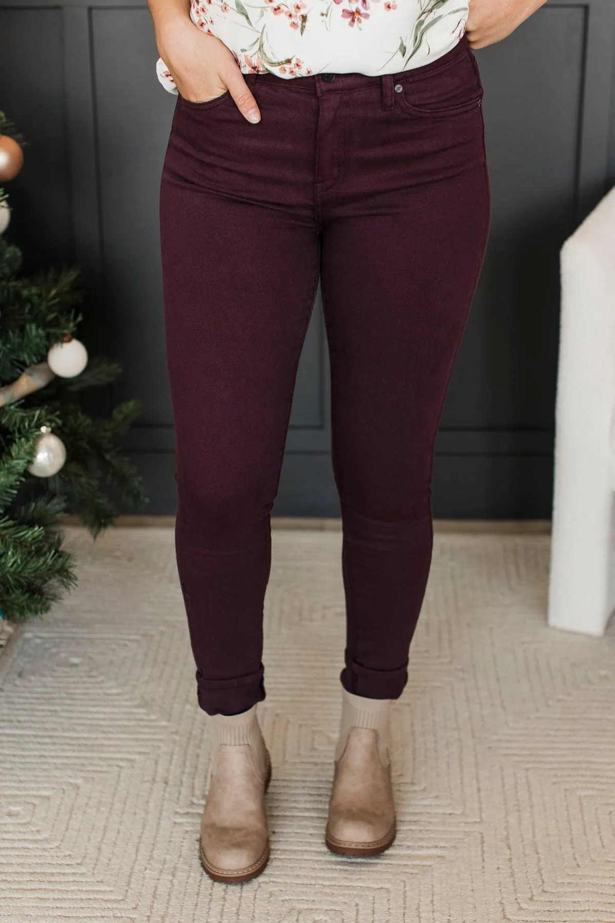 KanCan Colored Skinny Jeans- Camille Wash