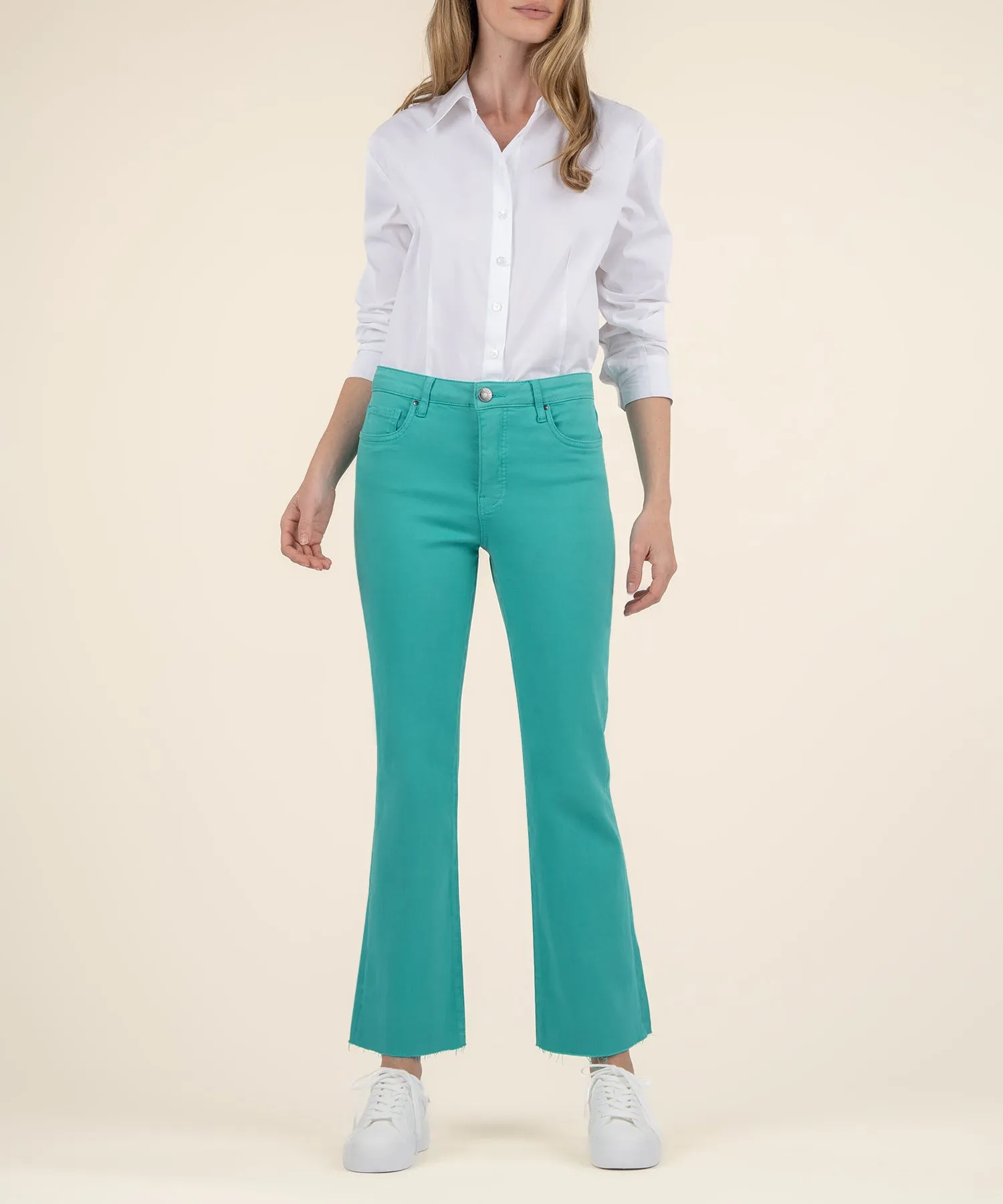 Kelsey High Rise Ankle Flare