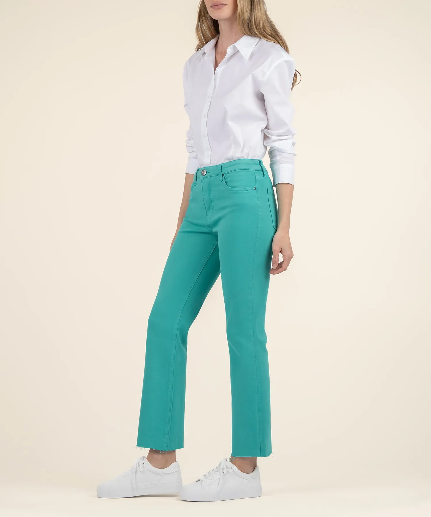 Kelsey High Rise Ankle Flare