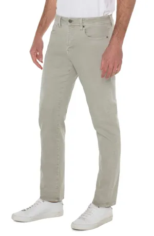 Kingston Modern Straight Colored Denim - London Fog