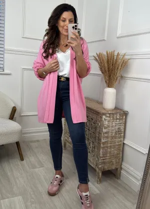Lenore Pink Kimono Shrug