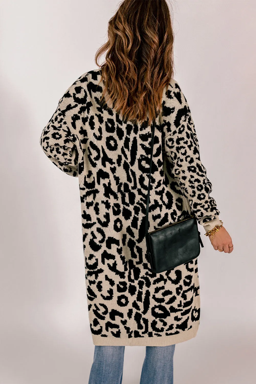 Leo Leopard Cardigan Plus