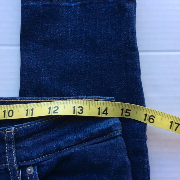 Levi’s 711 Skinny Distressed Mid Rise Jeans