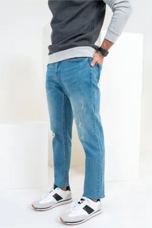 Light Distressed Jeans