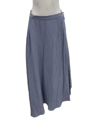 Lilac Button Wrap Skirt OSN