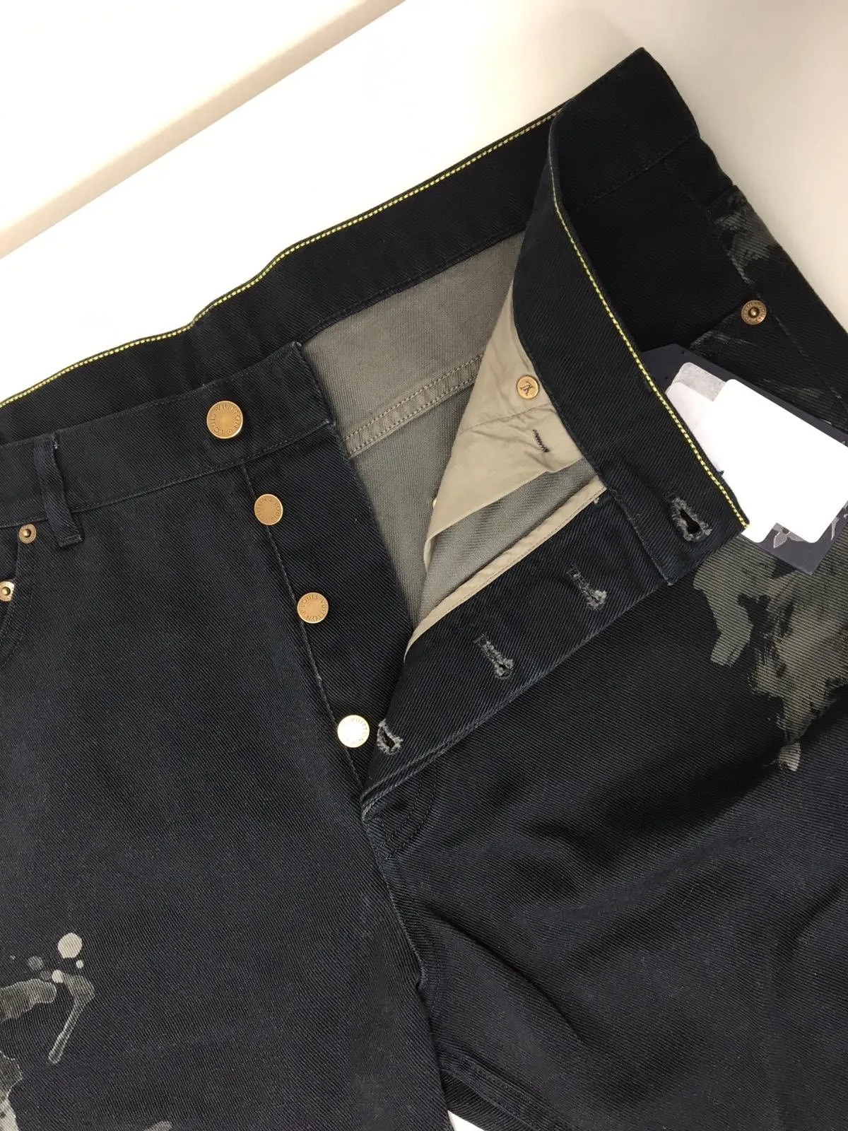 Limited Edition Paint Splash Jeans