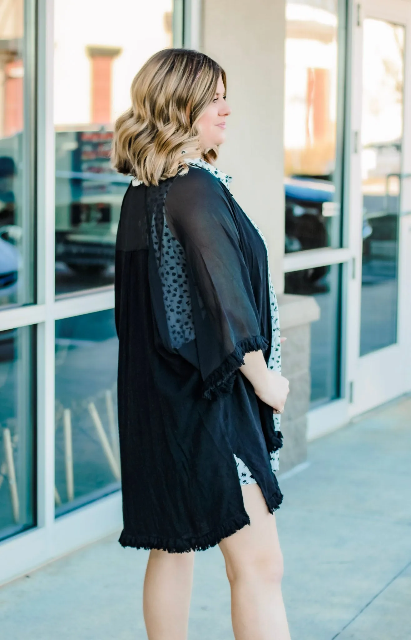 Little Black Kimono