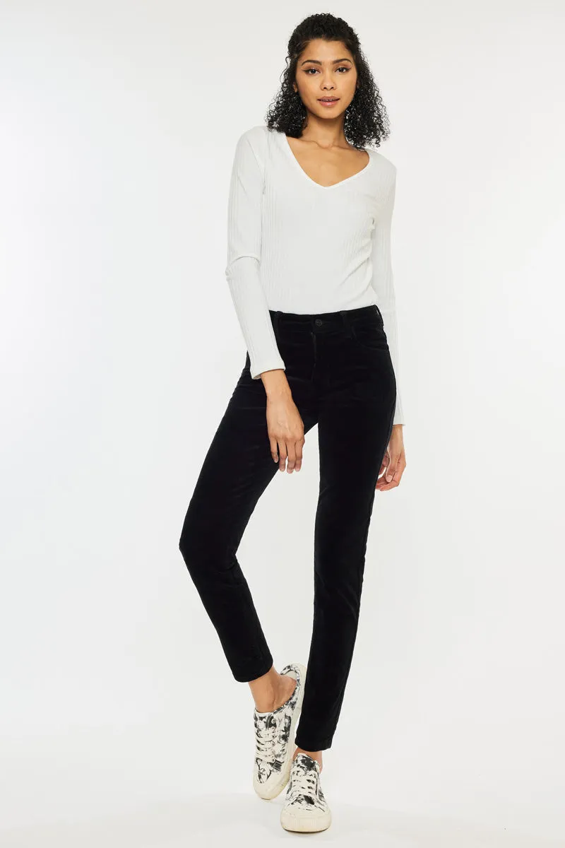 Lupe High Rise Skinny Corduroy Jeans