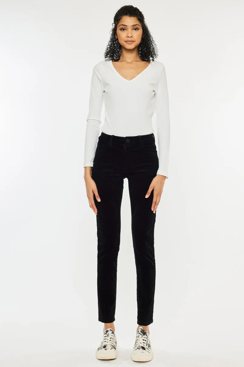 Lupe High Rise Skinny Corduroy Jeans