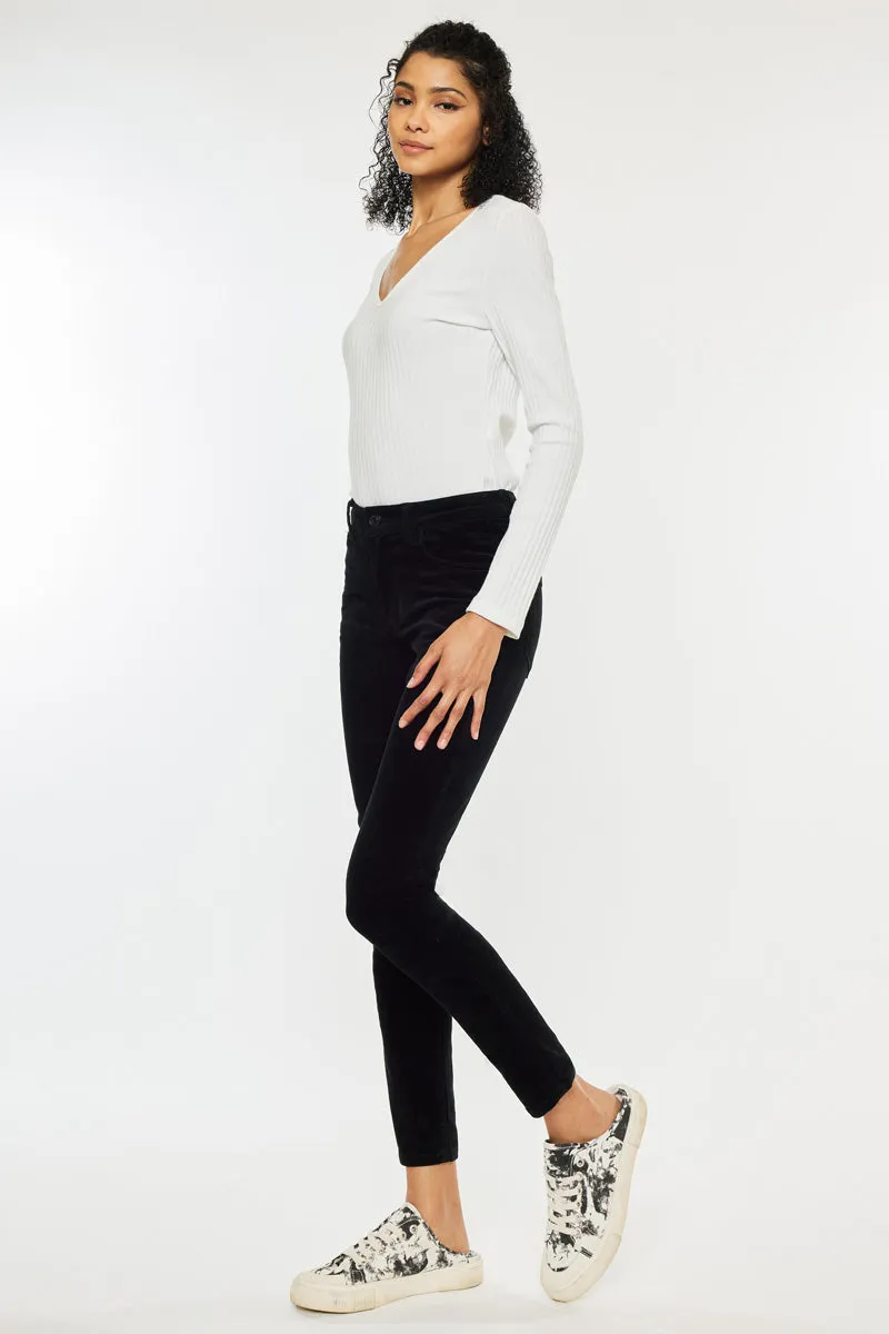 Lupe High Rise Skinny Corduroy Jeans