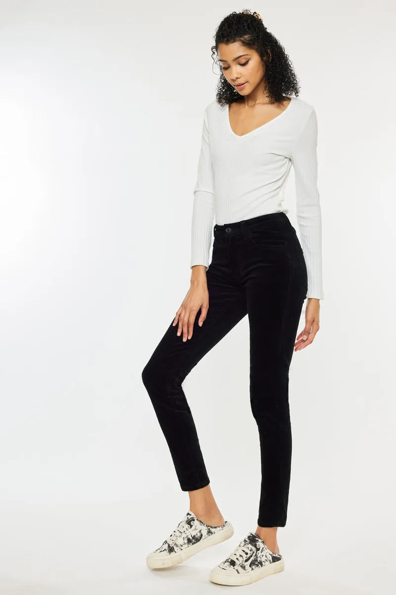 Lupe High Rise Skinny Corduroy Jeans