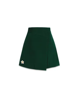 MACKY Golf: Eilie Wrap Skirt Pants - Green
