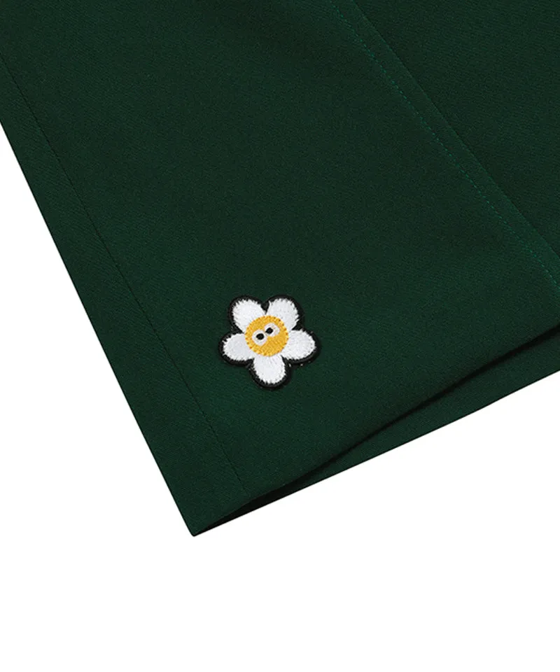 MACKY Golf: Eilie Wrap Skirt Pants - Green