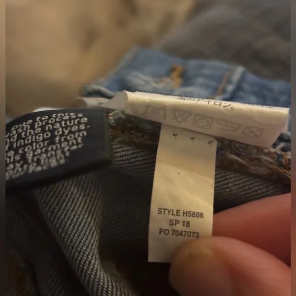 Madewell-‎ 9” High-rise skinny- 27T