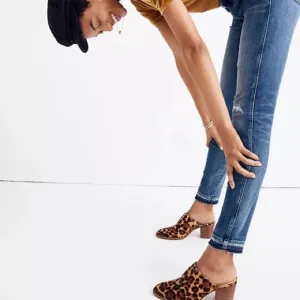 Madewell 9” High Rise Skinny Jeans Released Hem Size 23