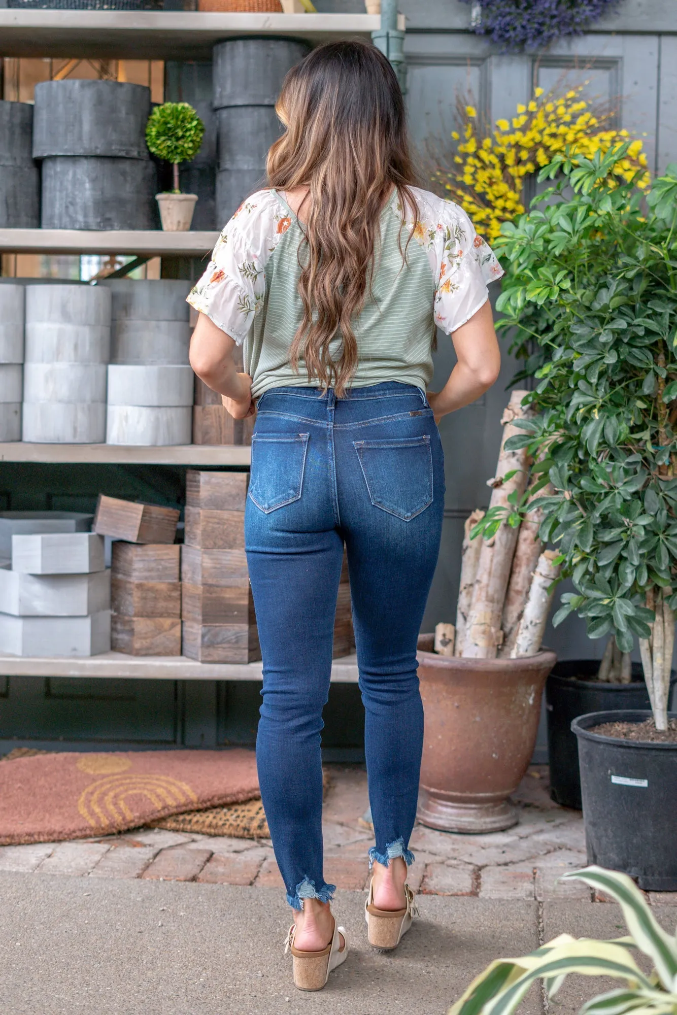 Maria Ultra High Rise Ankle Skinny