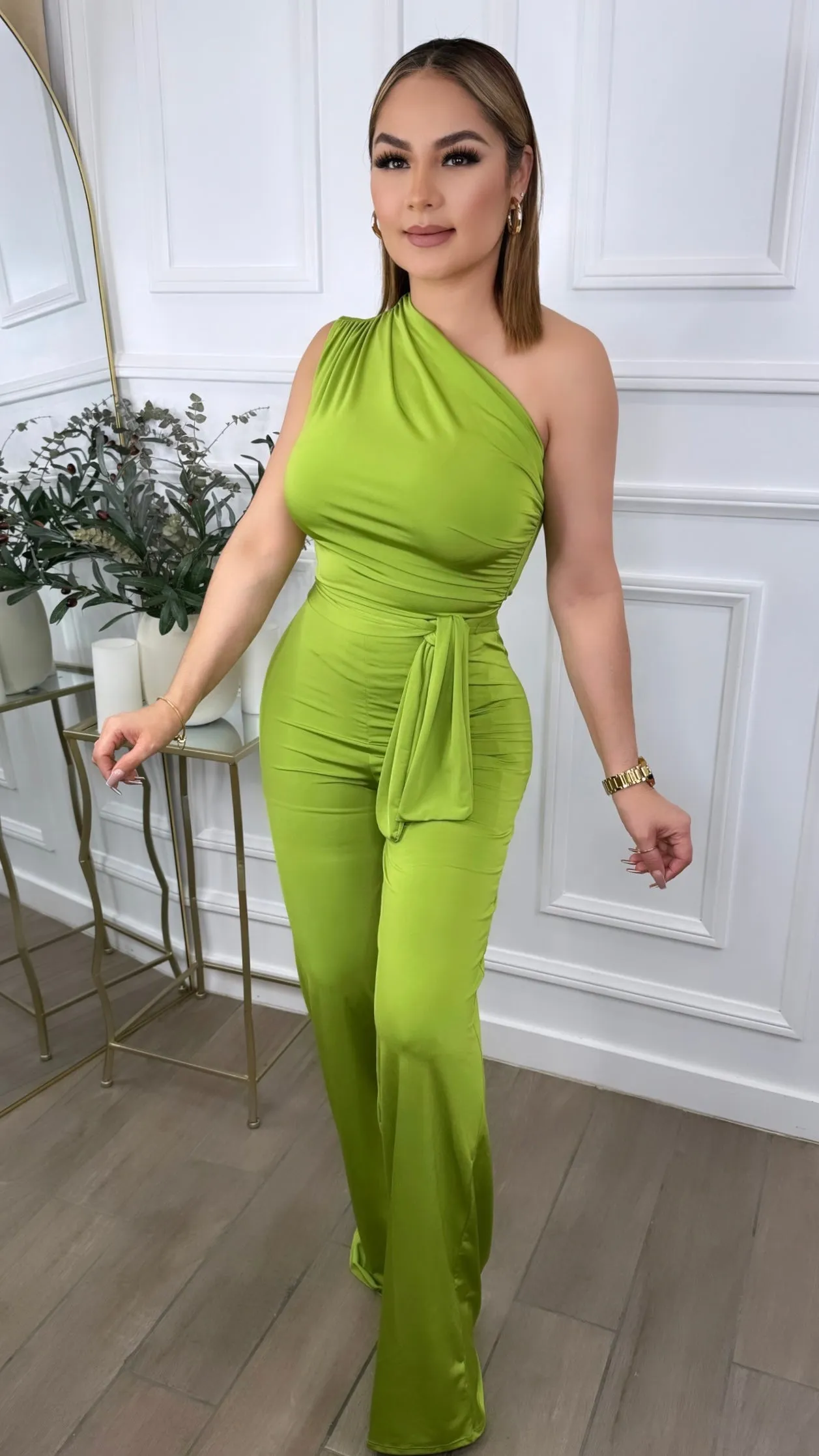 MARIE GREEN JUMPSUIT