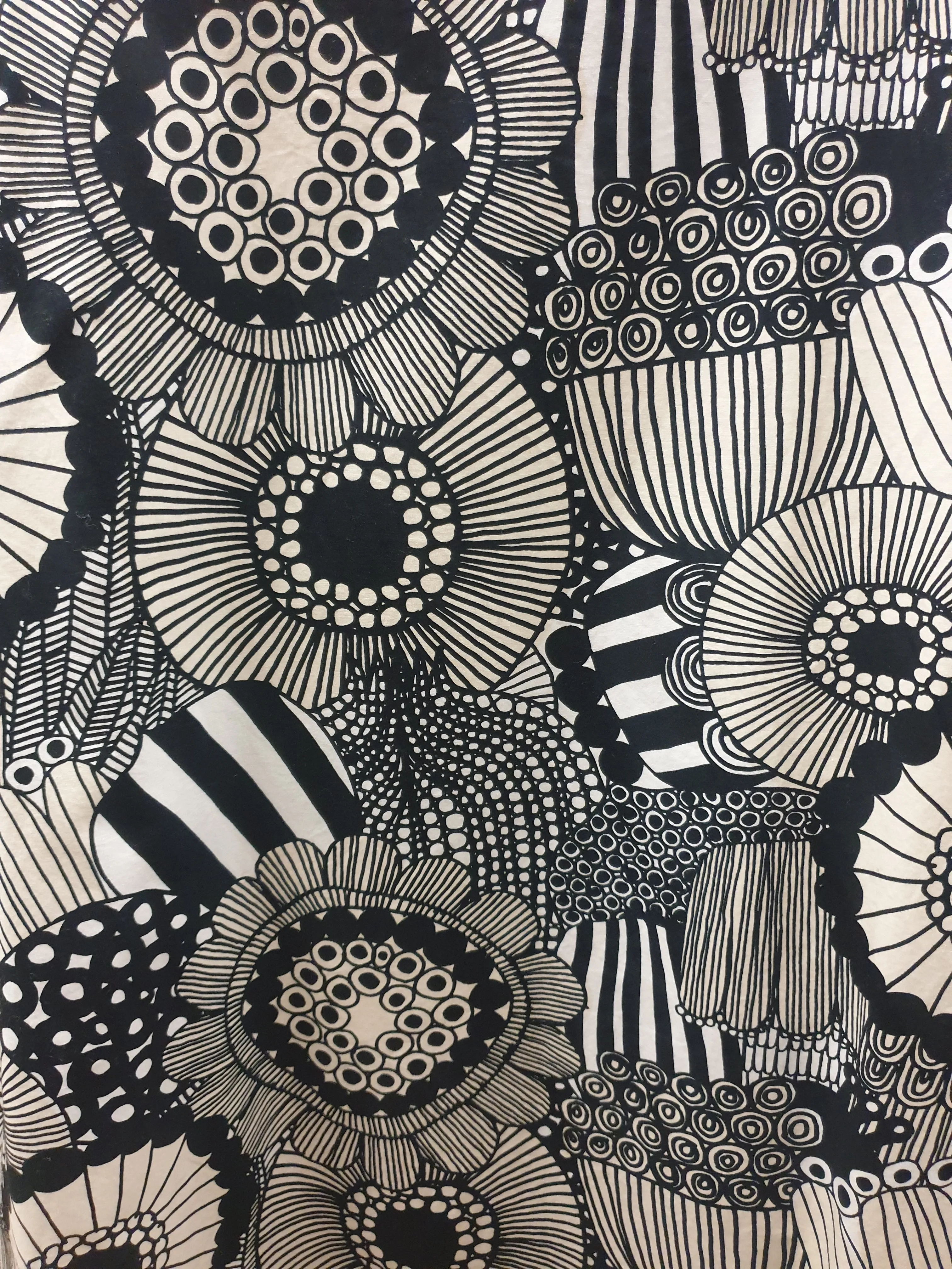 Marimekko   Uniqlo sleeveless black print dress size XS