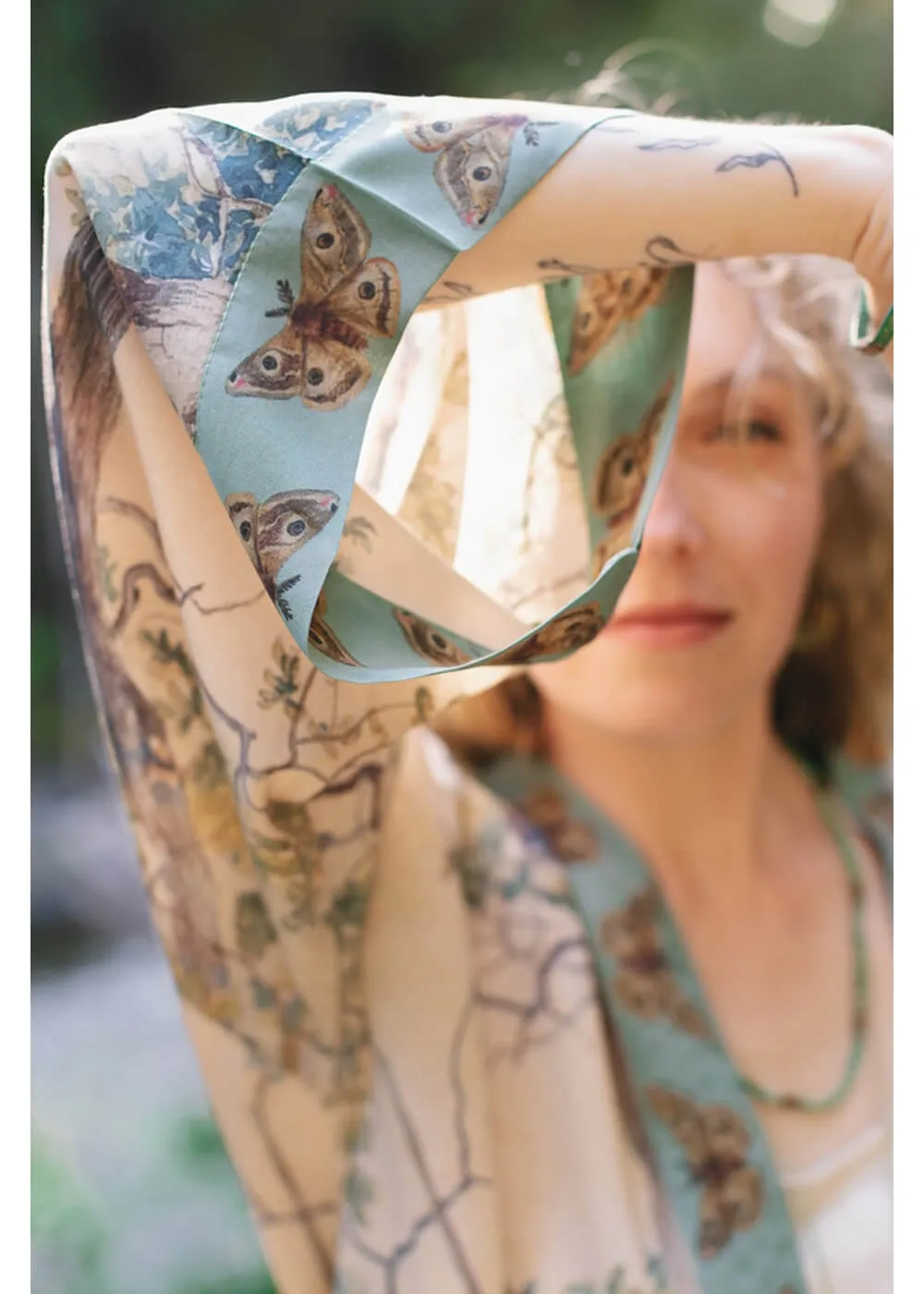 Market Of Stars Earth & Sky Korte Kimono Creme