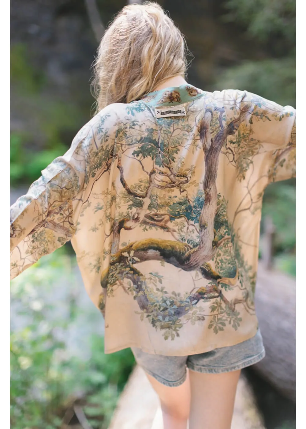 Market Of Stars Earth & Sky Korte Kimono Creme