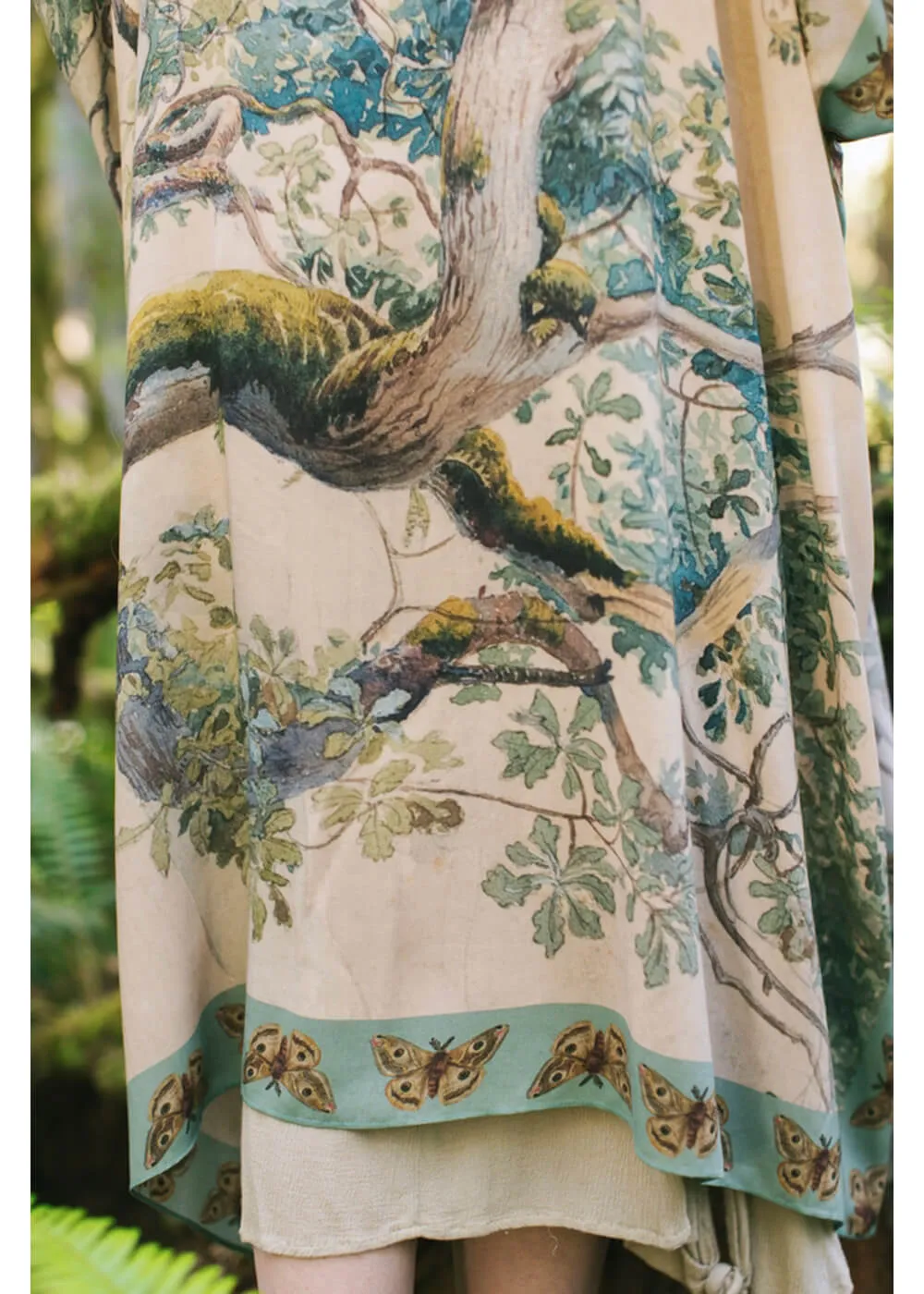 Market Of Stars Earth & Sky Lange Kimono Creme